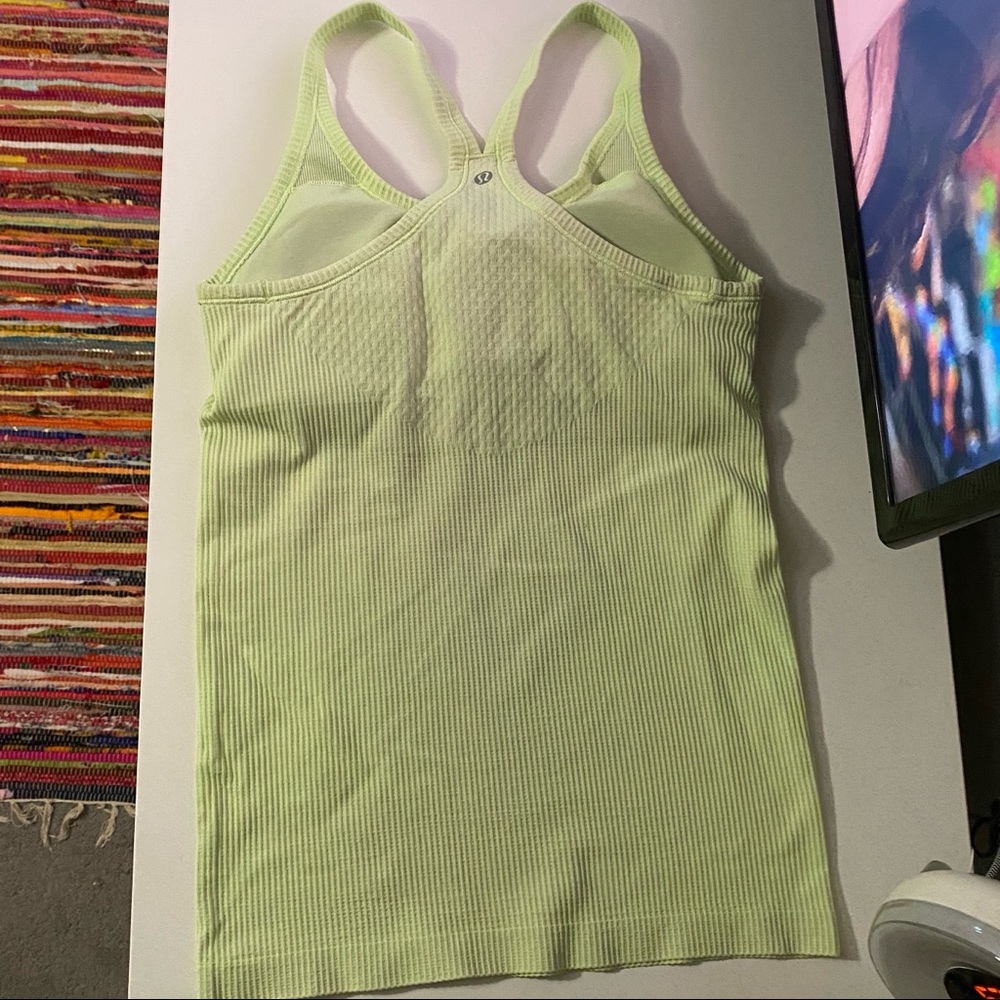 Lululemon Ribbed Yoga Tank - Picture 2 of 3